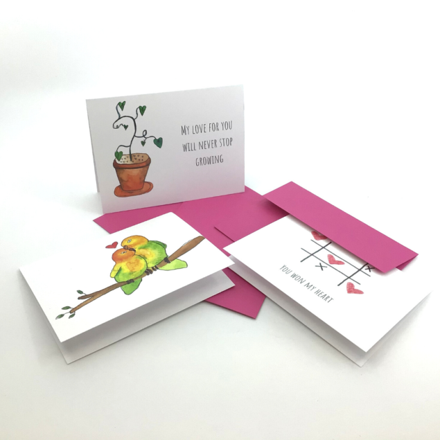 Cam's Valentines 10 Pack of Cards