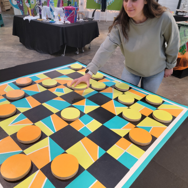 Giant Checkers